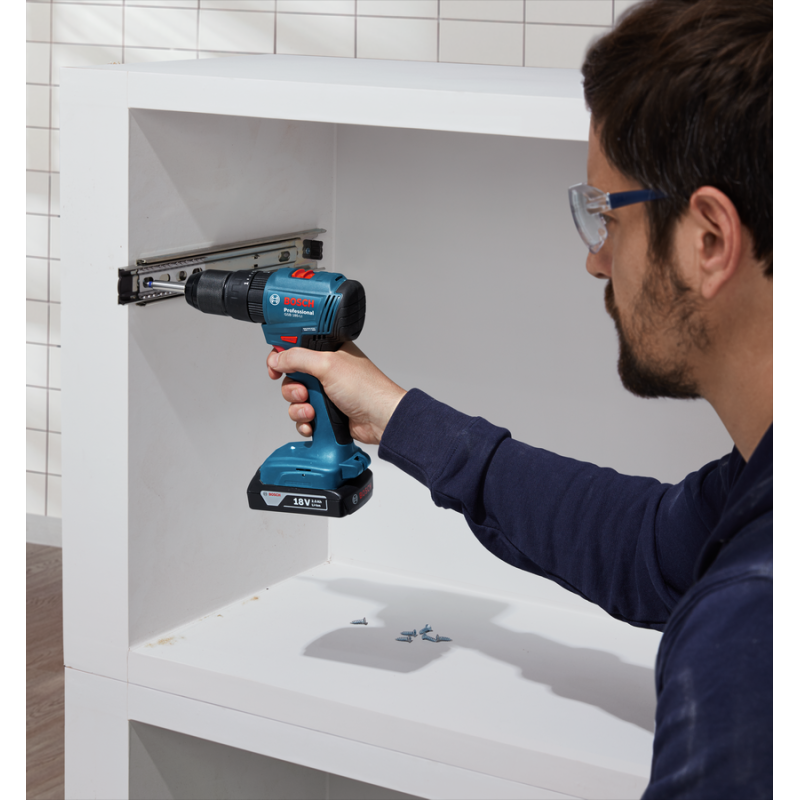 Bosch GSB 185-LI Akülü Darbeli Delme Vidalama (Solo model)