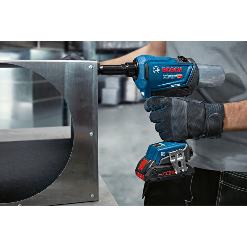 Bosch GRG 18V-16 C Akülü Perçin Tabancası (Solo model)