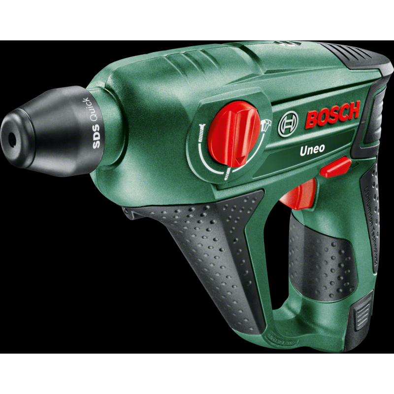 Bosch UNEO 12 LI + Standart Uç Giriş Adaptörü (Tek Akü, 1x2,0 Ah)