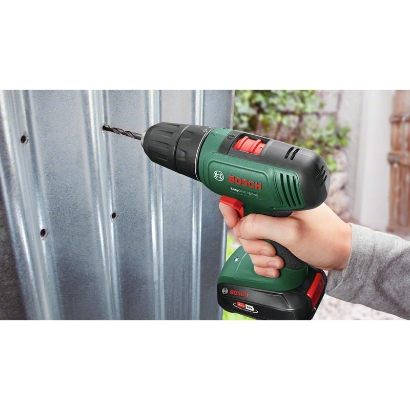Bosch EasyDrill 18V-40 (Çift Akü, 2x2,0 Ah)