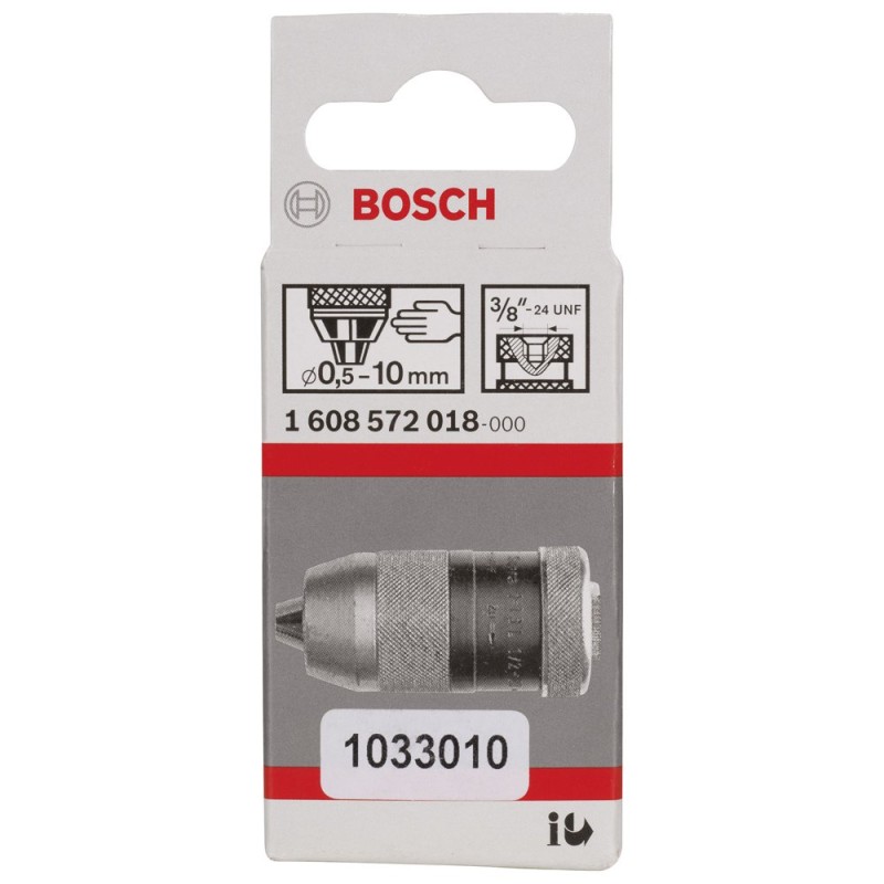 Bosch Anahtarsız Mandren ? -24UNF> Ø0,5-10 mm