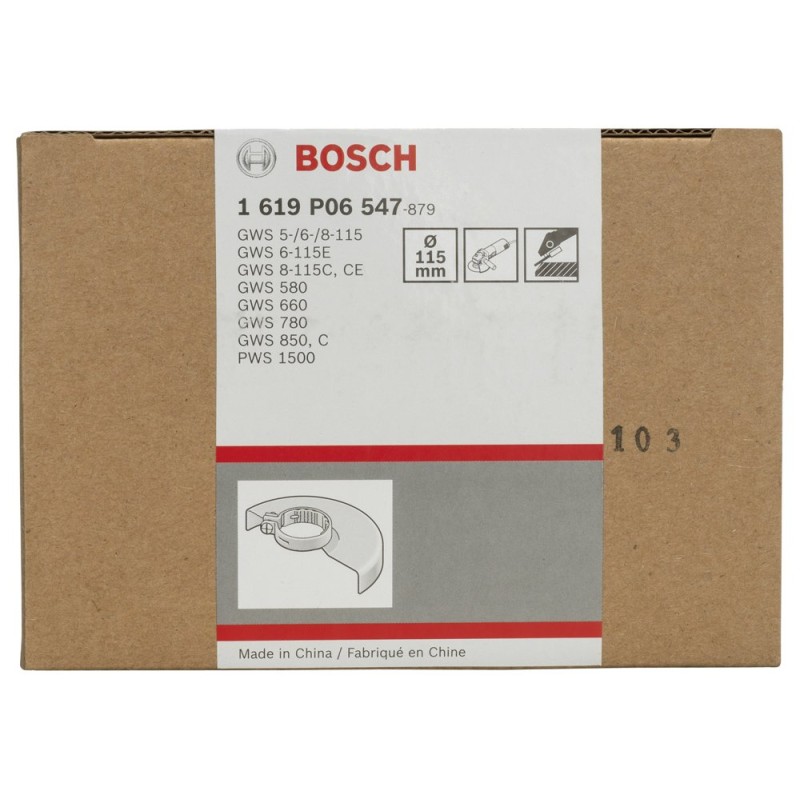 Bosch Taşlama Siperi Kapaksız Vidalı 115 mm