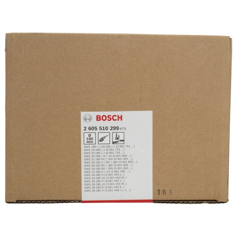 Bosch Taşlama Siperi Kapaklı Vidalı 180mm