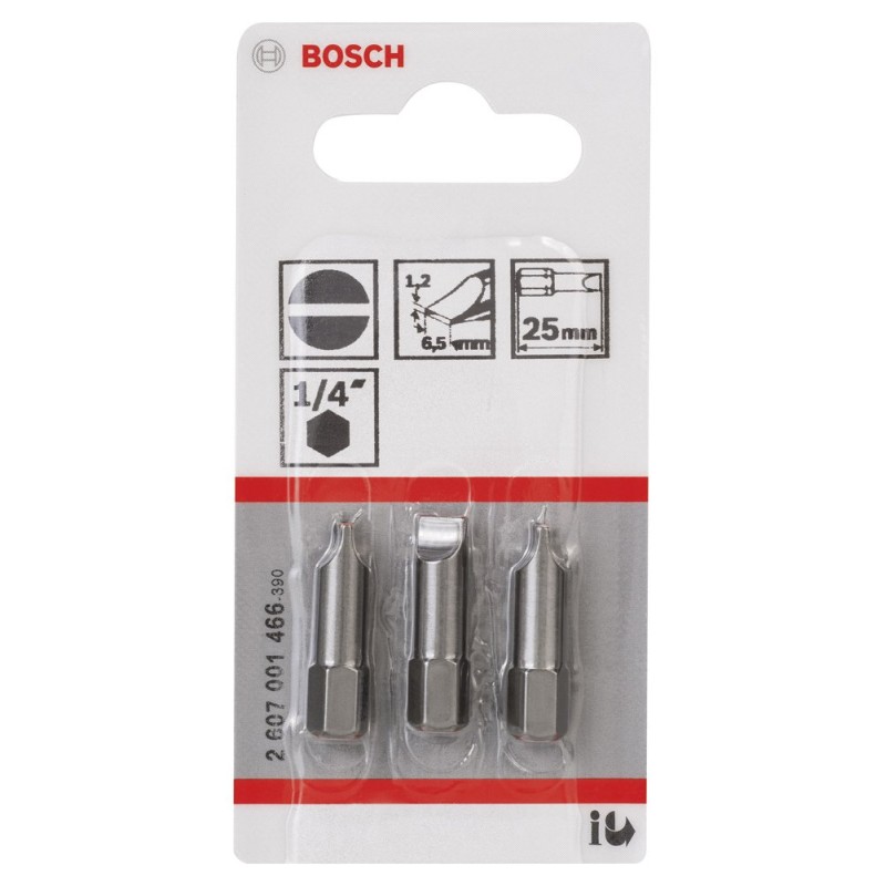 Bosch ExtraHard Vidalama Ucu S1,2x6,5*25mm 3lü