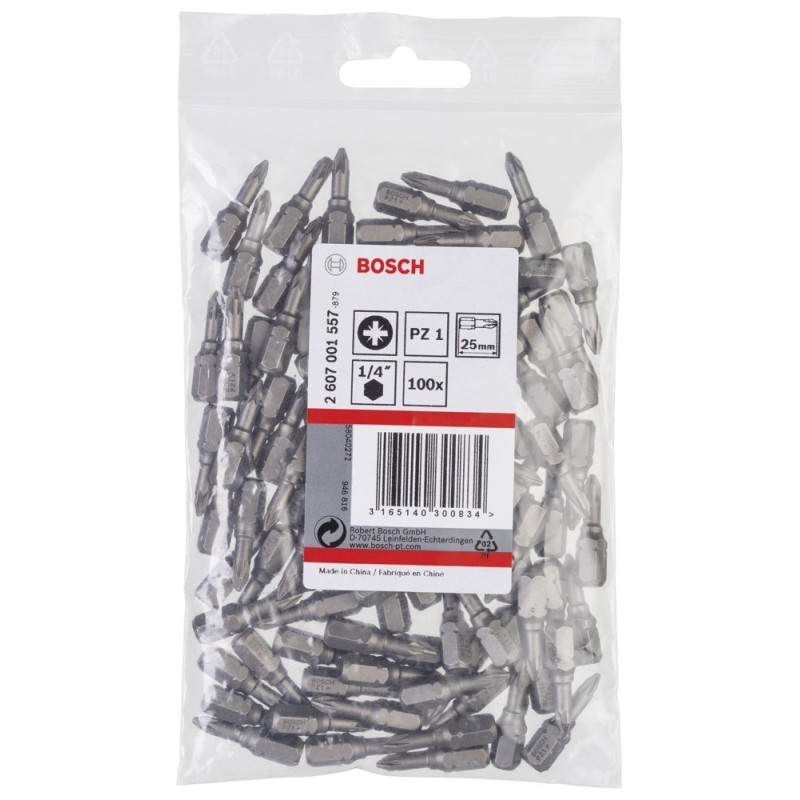 Bosch ExtraHard Vidalama Ucu PZ1*25 mm 100 lü