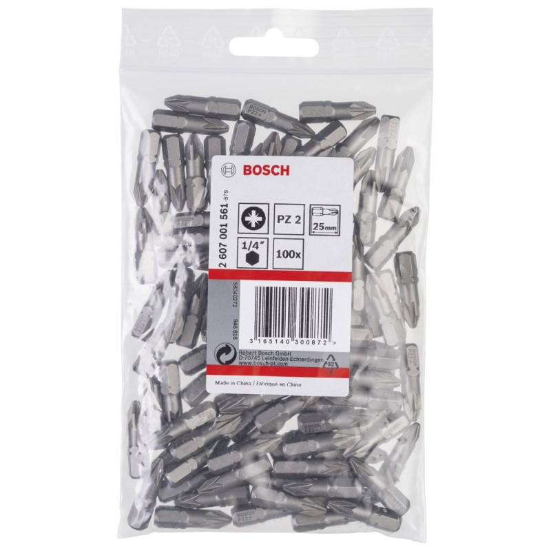 Bosch ExtraHard Vidalama Ucu PZ2*25 mm 100 lü