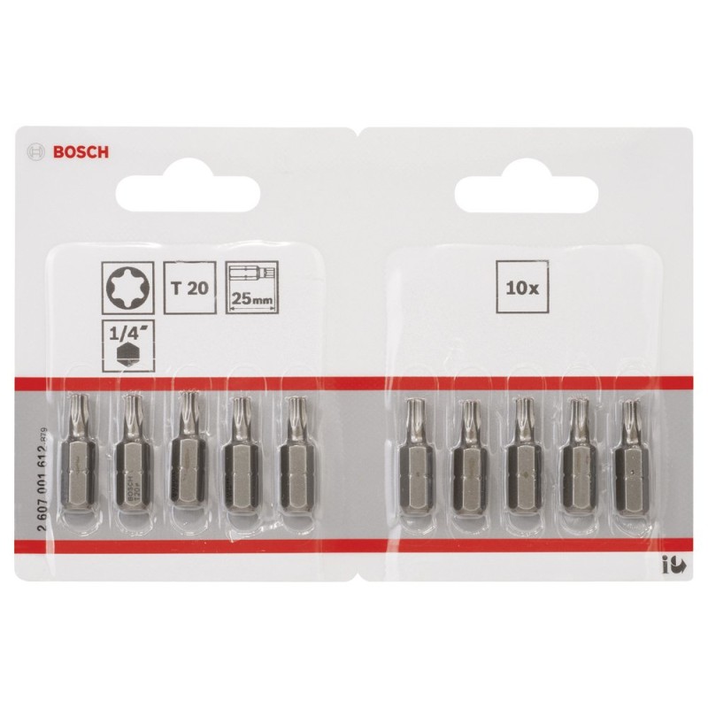Bosch ExtraHard Vidalama Ucu T20*25 mm 10 lu