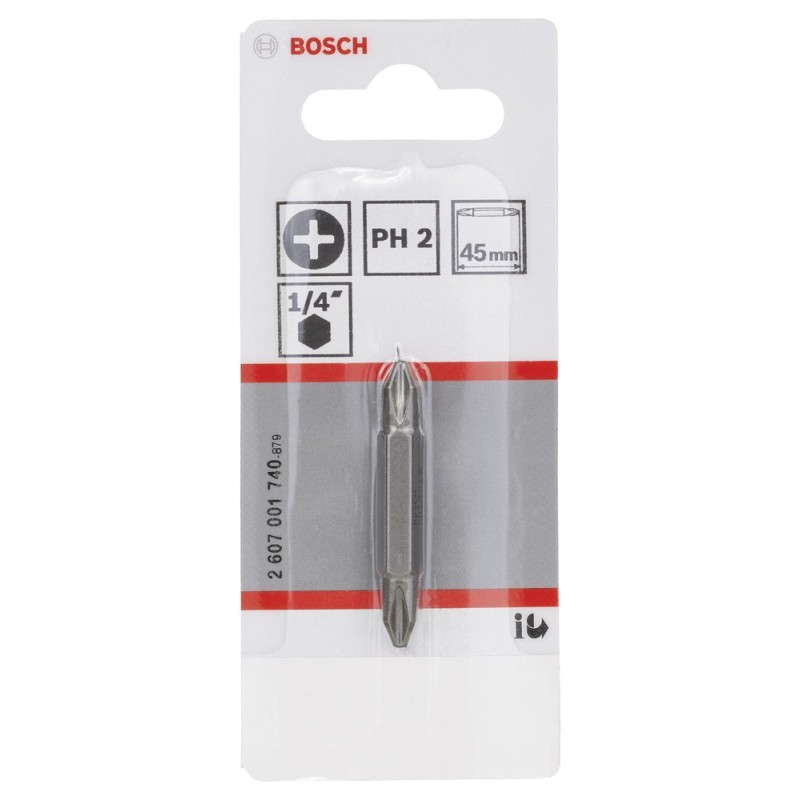 Bosch Çiftli Vidalama Ucu PH2-PH2*45 mm 1 li