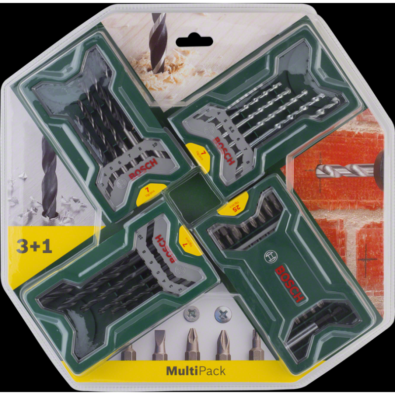 Bosch X-Line 3+1 Vidalama&Matkap Ucu Seti