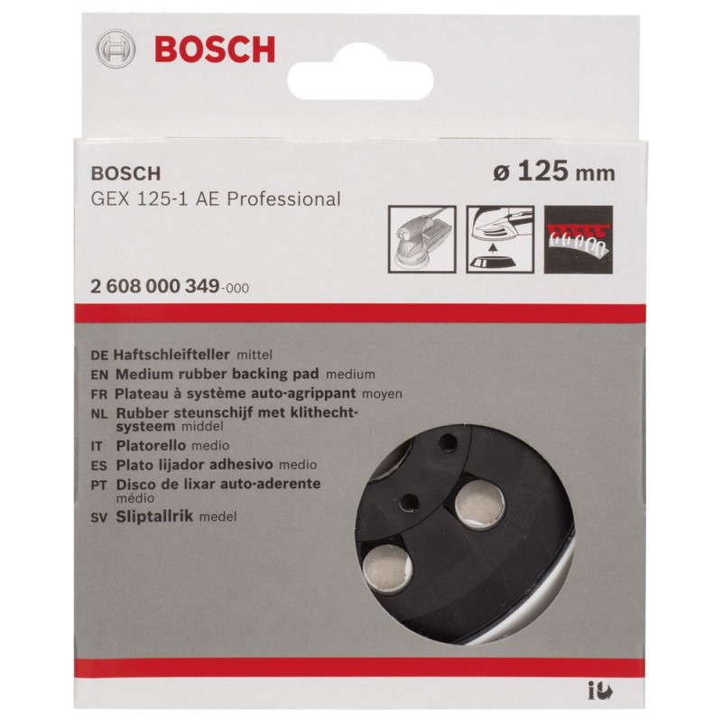 Bosch Zımpara Tabanı 8D-O 125mm GEX125-1AE