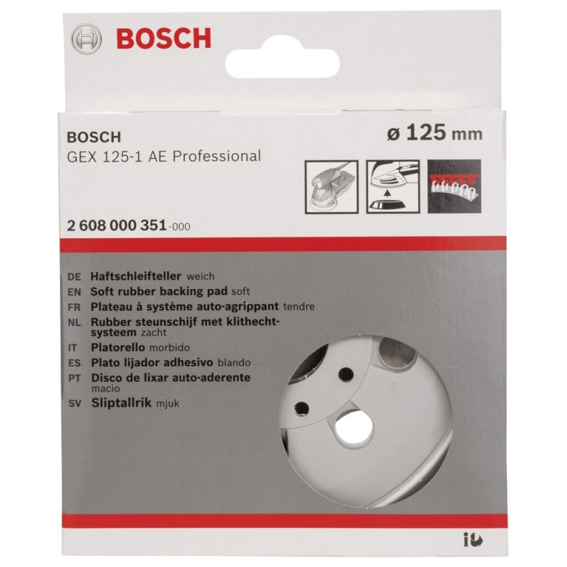 Bosch Zımpara Tabanı 8D-EY 125mm GEX125-1AE