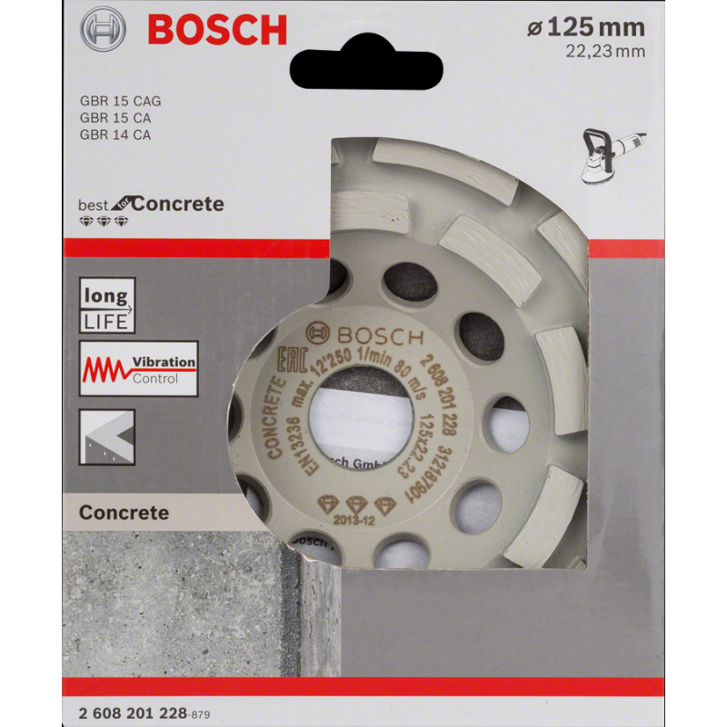 Bosch Çanak Disk BF Concrete LLife 125 mm