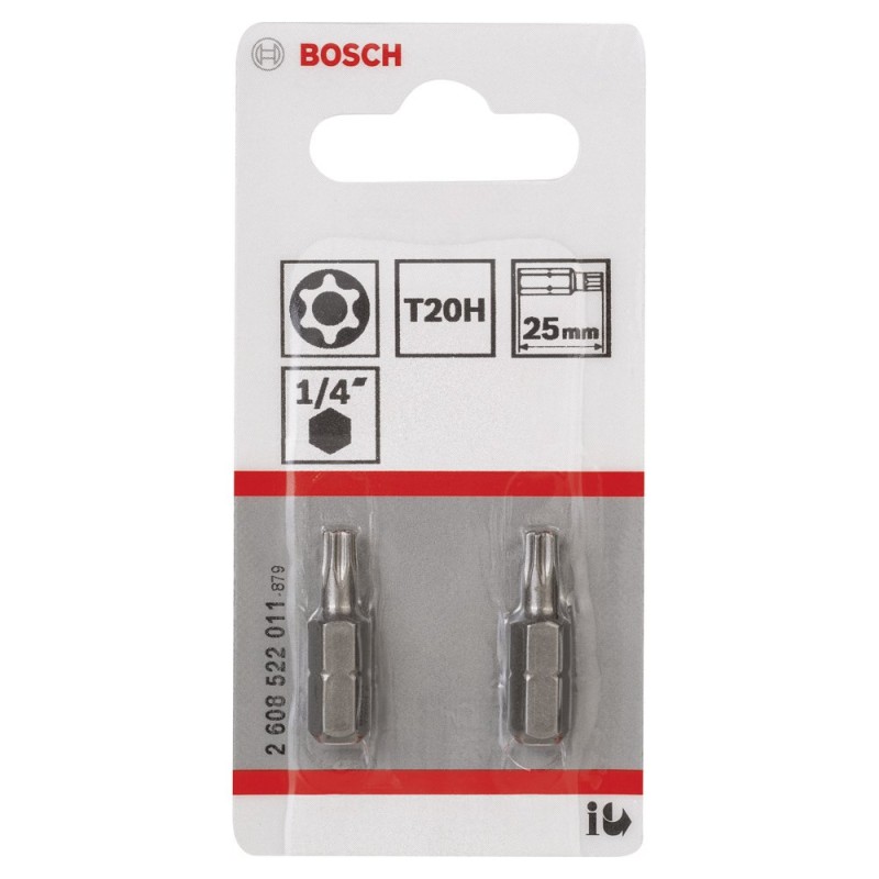 Bosch ExtraHard Vidalama Ucu T20H*25 mm 2li