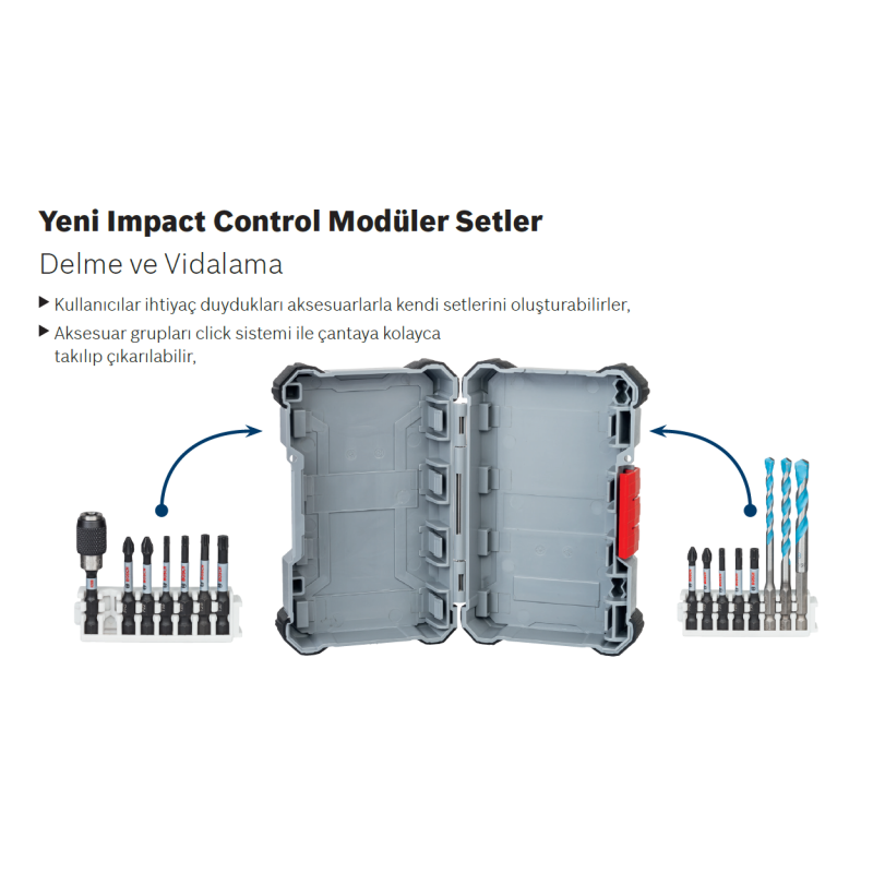 Bosch PRO Impact Vidalama Ucu PZ2*25mm 8 li