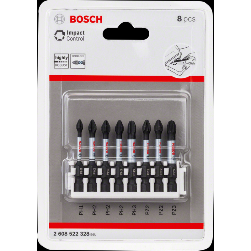 Bosch PRO Impact Vidalama Ucu PH/PZ*50mm 8 li