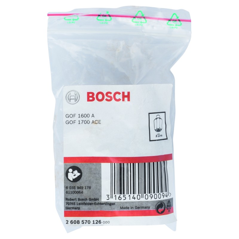 Bosch Freze Uyumlu Penset/Somun Ø10mm 27mm