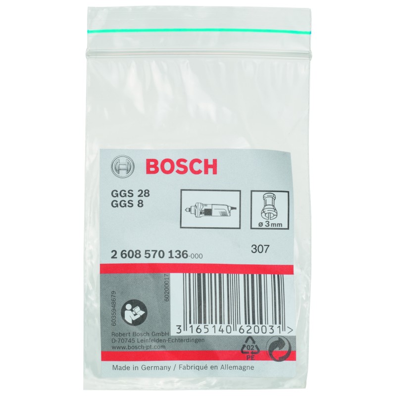 Bosch Penset Ø3mm Somunsuz GGS8/28…