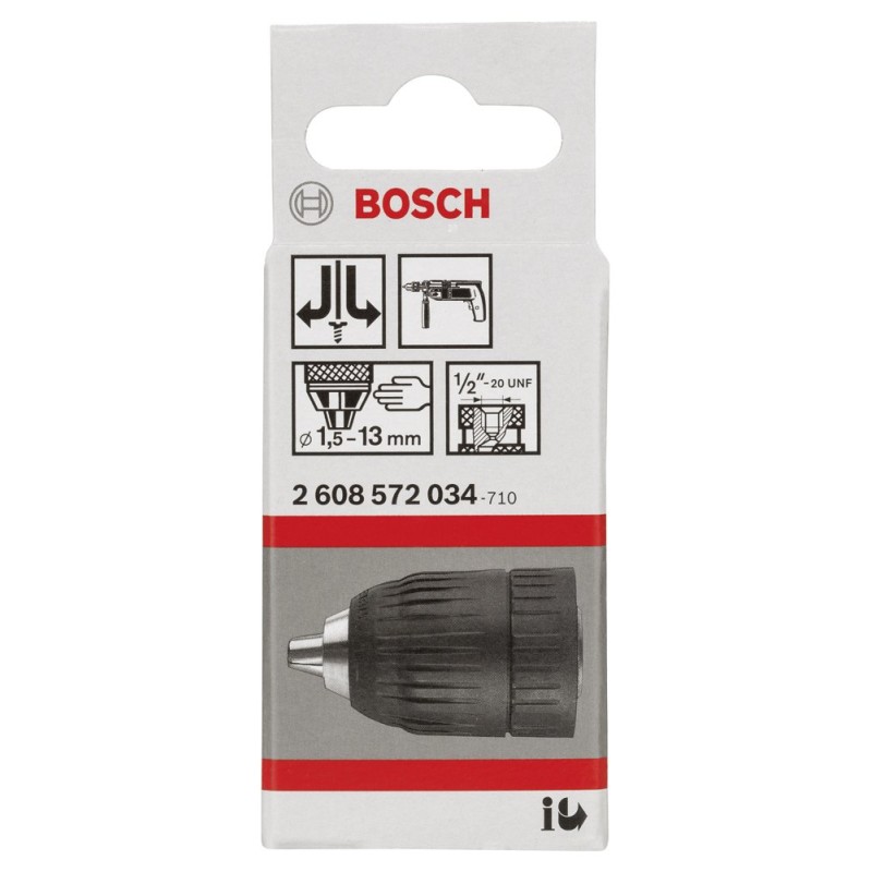 Bosch Anahtarsız Mandren ½ -20UNF>Ø1,5-13mm v2