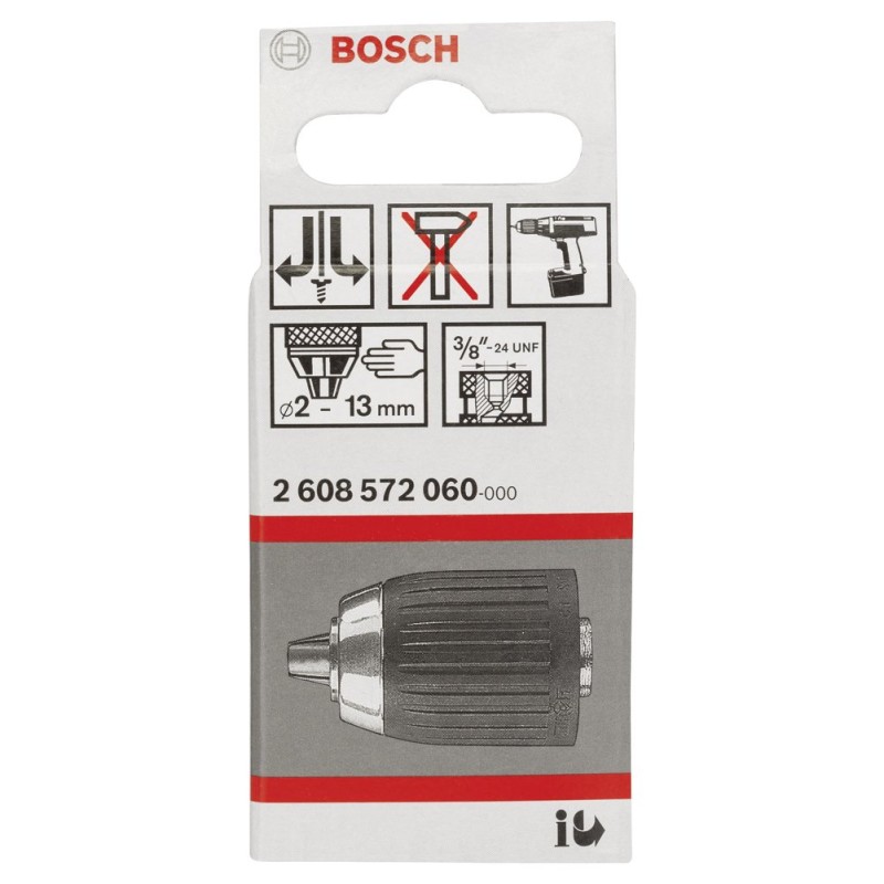 Bosch Anahtarsız Mandren ? -24UNF>Ø1,5-13mm v1