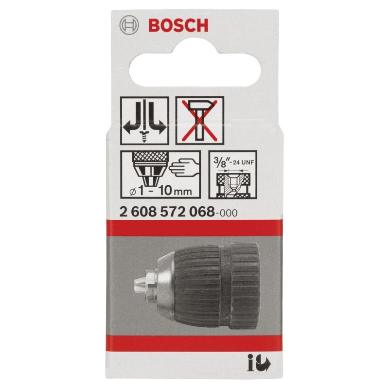 Bosch Anahtarsız Mandren ? -24UNF>Ø1-10 mm v2