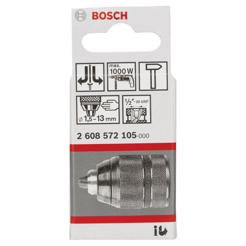Bosch Anahtarsız Mandren ½ -20UNF>Ø1,5-13mm v3