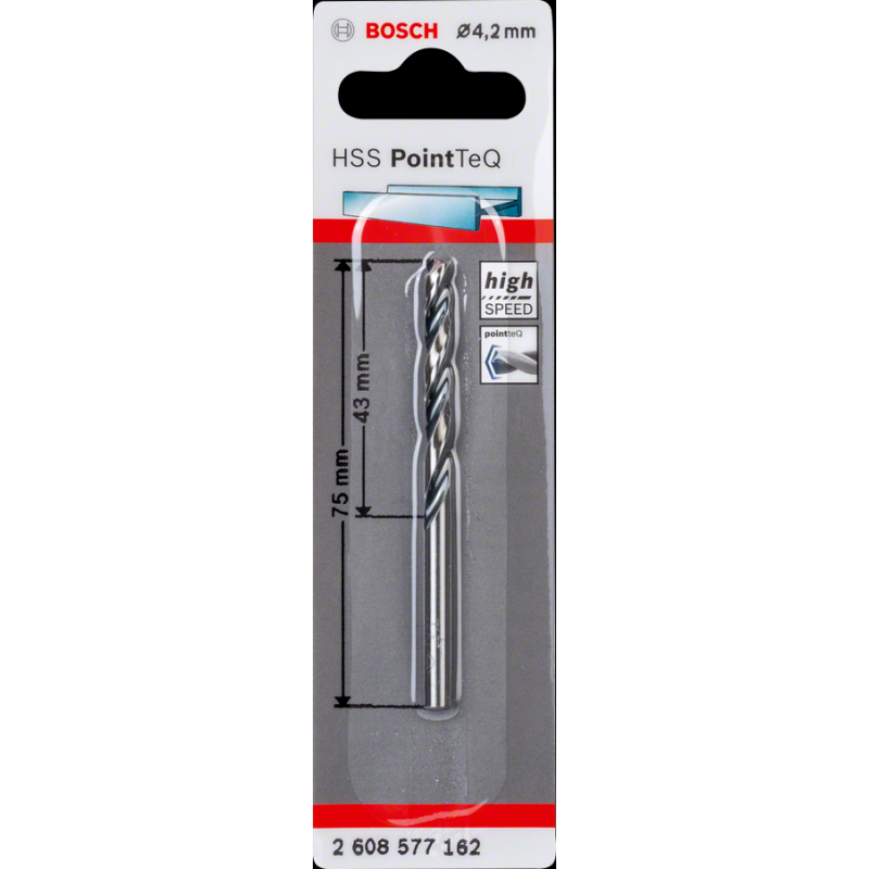 Bosch HSSPointTeQ Metal Matkap Ucu 4,2mm 1 li
