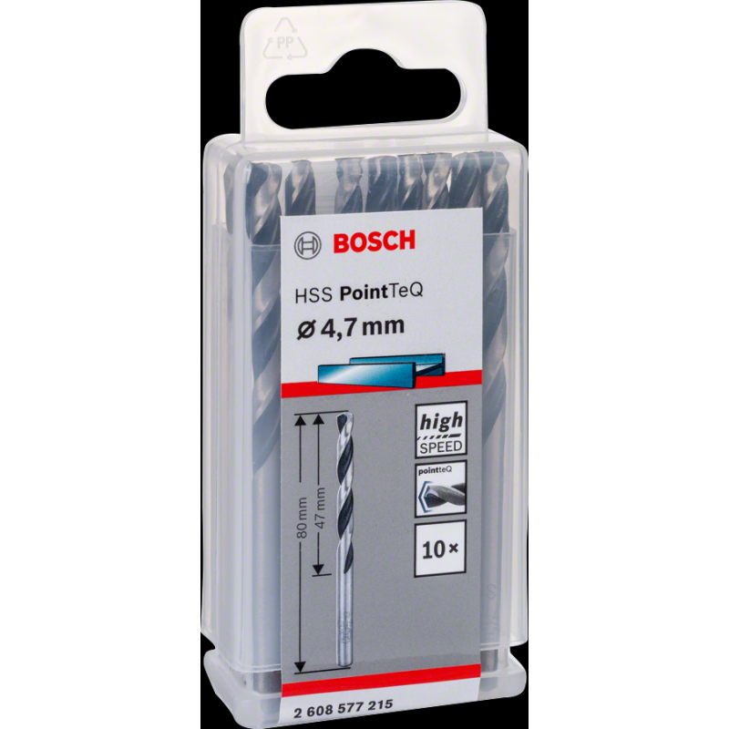 Bosch HSSPointTeQ Metal Matkap Ucu 4,7mm 10 lu