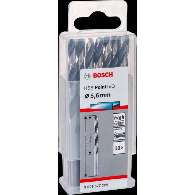 Bosch HSSPointTeQ Metal Matkap Ucu 5,6mm 10 lu