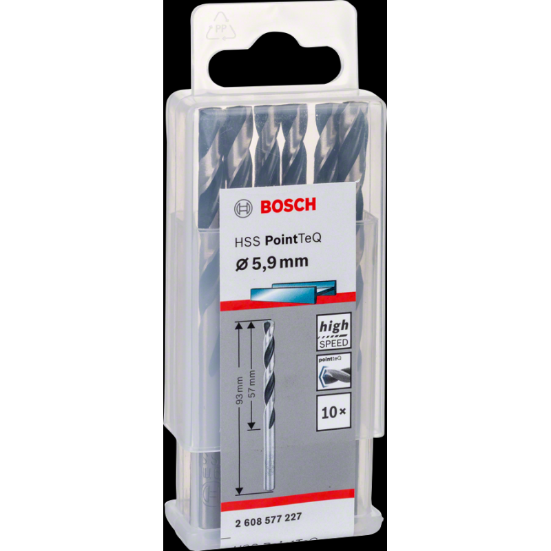 Bosch HSSPointTeQ Metal Matkap Ucu 5,9mm 10 lu