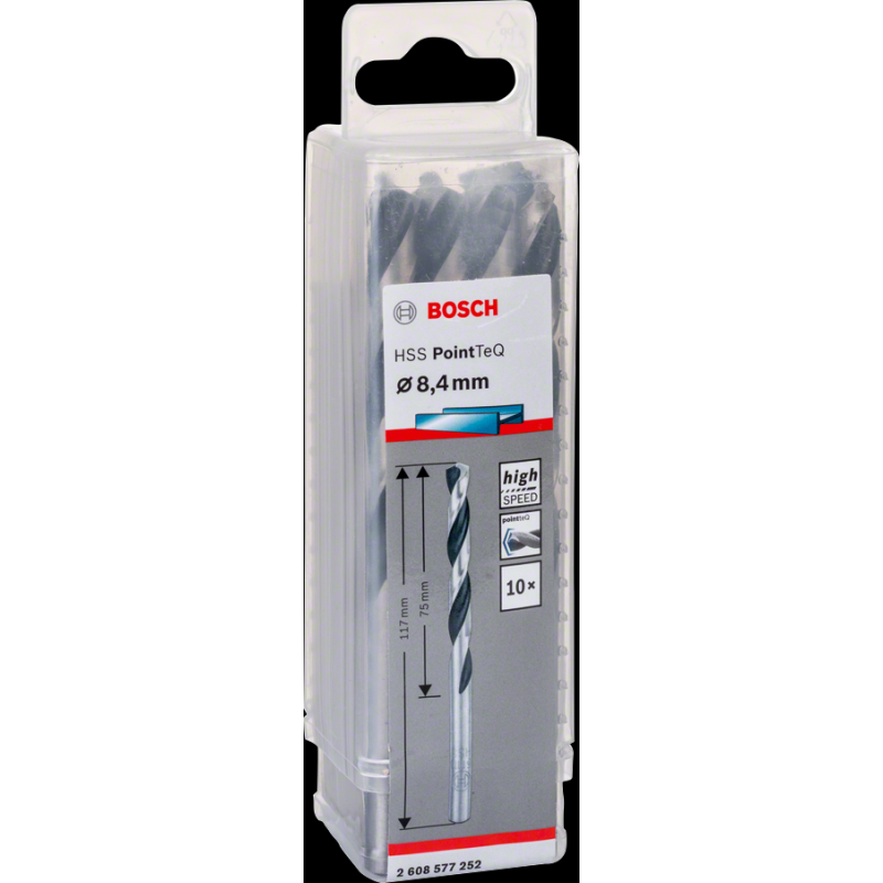 Bosch HSSPointTeQ Metal Matkap Ucu 8,4mm 10 lu