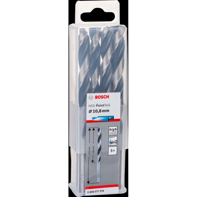 Bosch HSSPointTeQ Metal Matkap Ucu 10,8mm 5 li