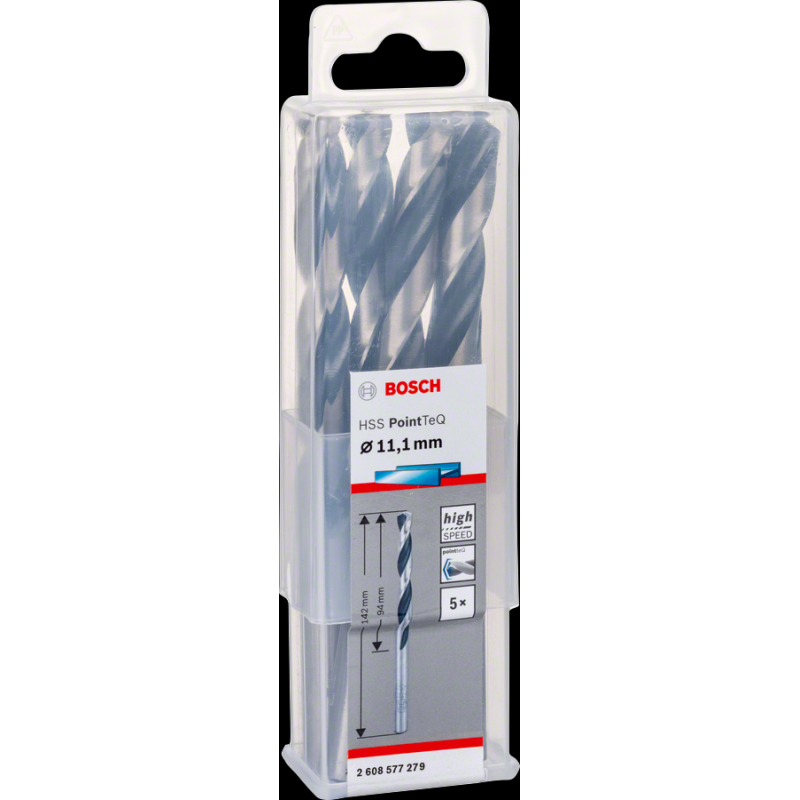 Bosch HSSPointTeQ Metal Matkap Ucu 11,1mm 5 li