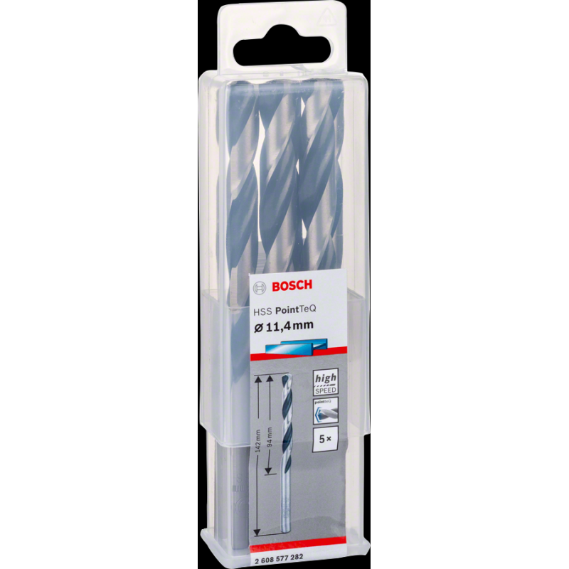 Bosch HSSPointTeQ Metal Matkap Ucu 11,4mm 5 li