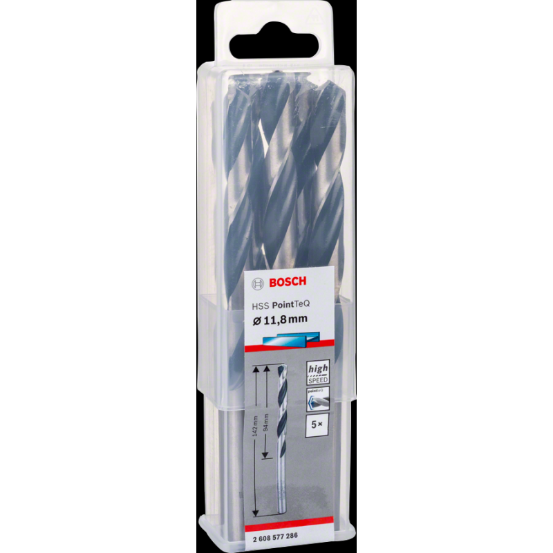 Bosch HSSPointTeQ Metal Matkap Ucu 11,8mm 5 li