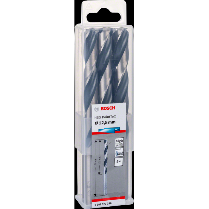 Bosch HSSPointTeQ Metal Matkap Ucu 12,8mm 5 li
