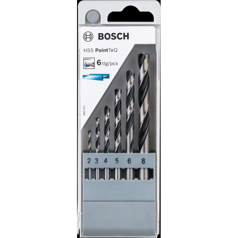 Bosch HSSPointTeQ Metal Matkap Ucu Seti 6 li