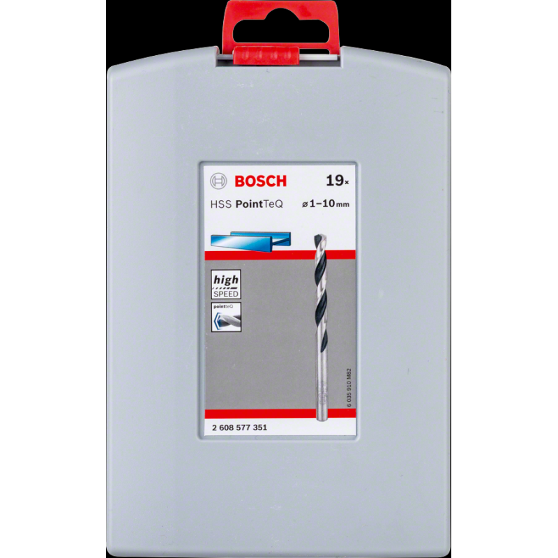 Bosch HSSPointTeQ Metal Matkap Ucu Seti 19 lu