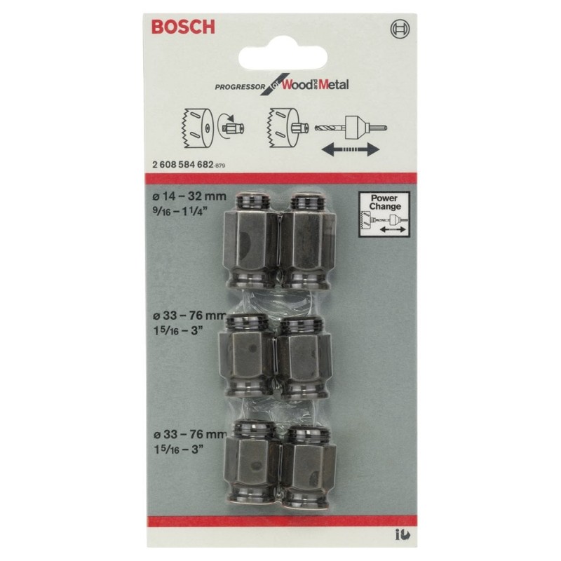 Bosch PC-Plus pW&M Panç Dönüştürme Somunu 6 lı