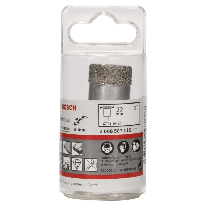 Bosch PRO Ceramic Dry Elmas Delici Uç 22*35 mm