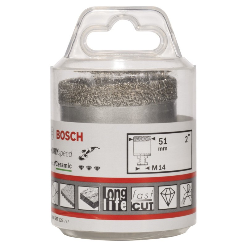 Bosch PRO Ceramic Dry Elmas Delici Uç 51*35 mm