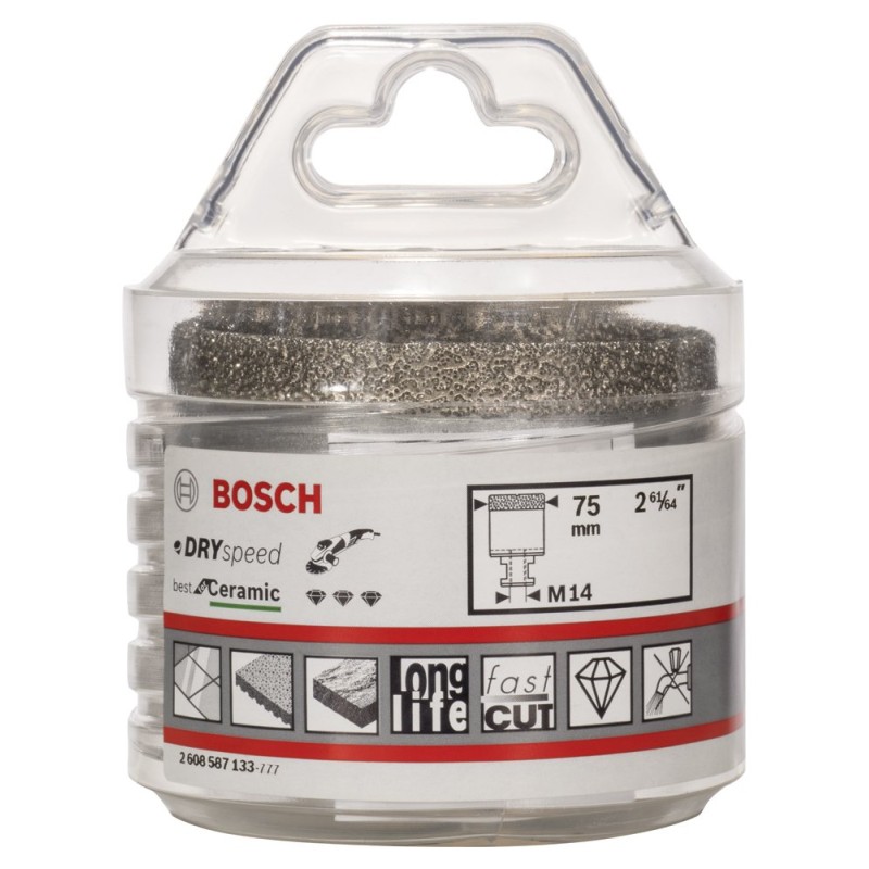 Bosch PRO Ceramic Dry Elmas Delici Uç 75*35 mm