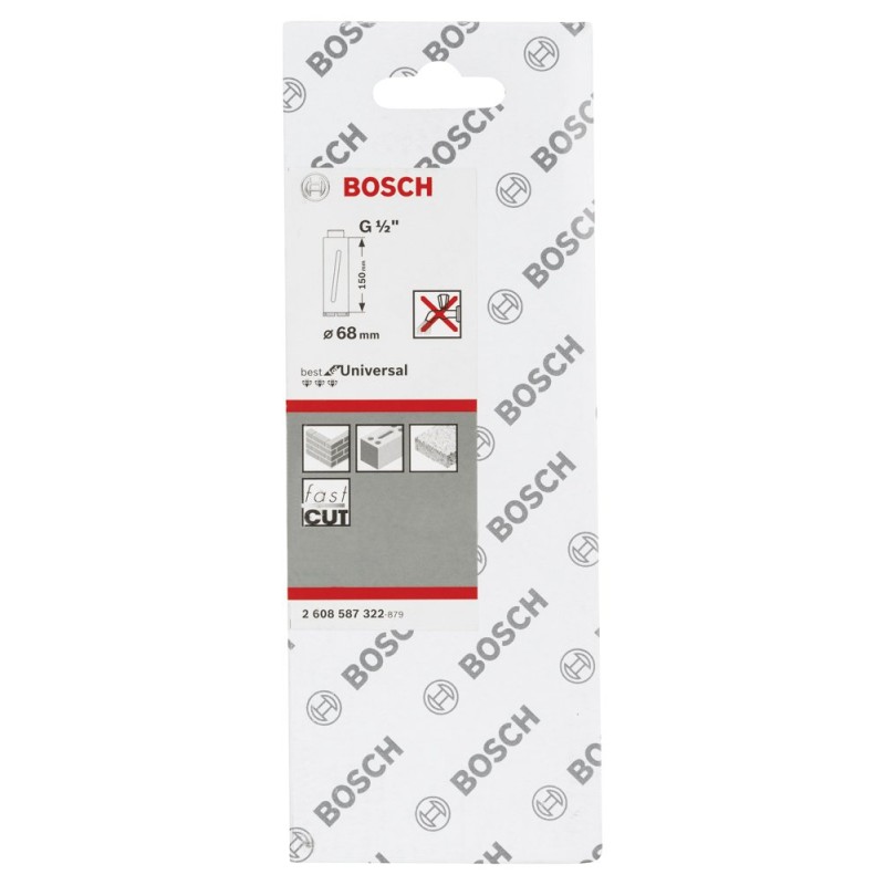 Bosch PRO Elmas Kuru Karot Uç 68*150mm G1/2
