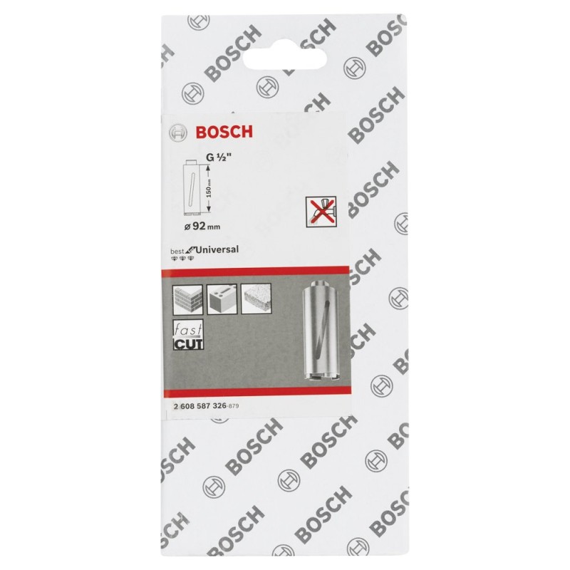 Bosch PRO Elmas Kuru Karot Uç 92*150mm G1/2