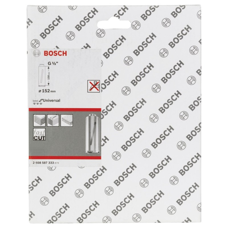 Bosch PRO Elmas Kuru Karot Uç 152*150mm G1/2