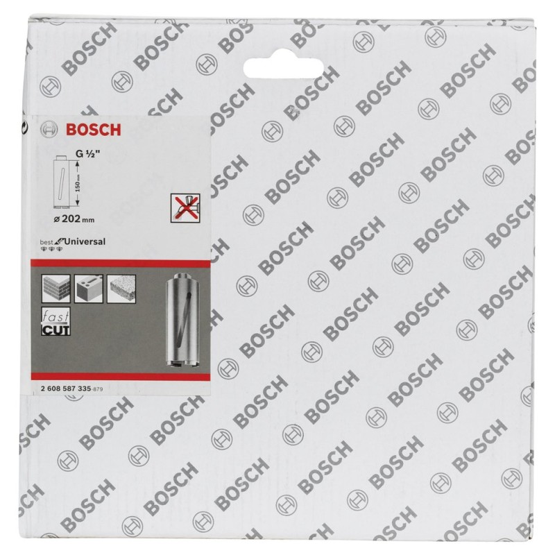 Bosch PRO Elmas Kuru Karot Uç 202*150mm G1/2
