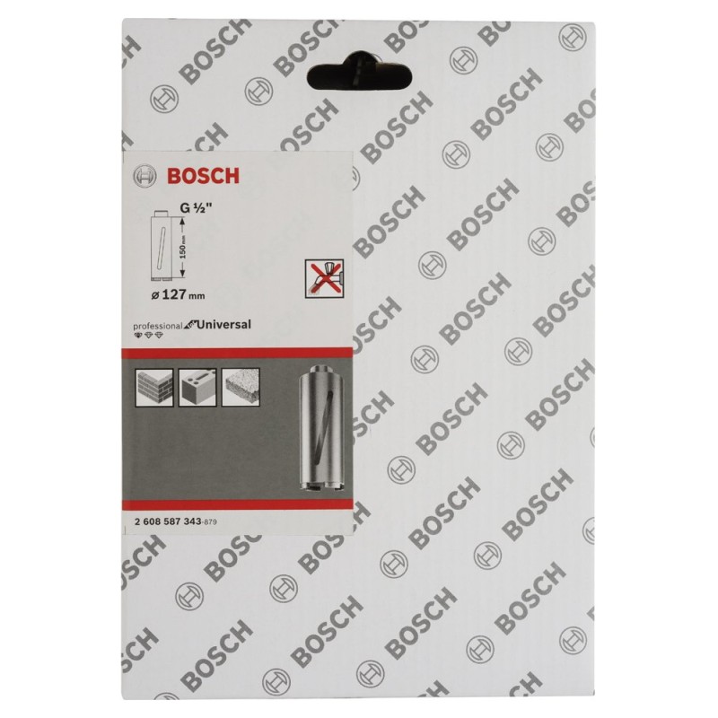 Bosch SfU Elmas Kuru Karot Uç 127*150mm G1/2
