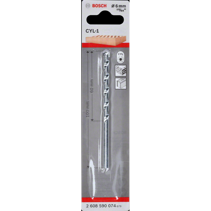 Bosch CYL-1 Taş Matkap Ucu 6*100 mm