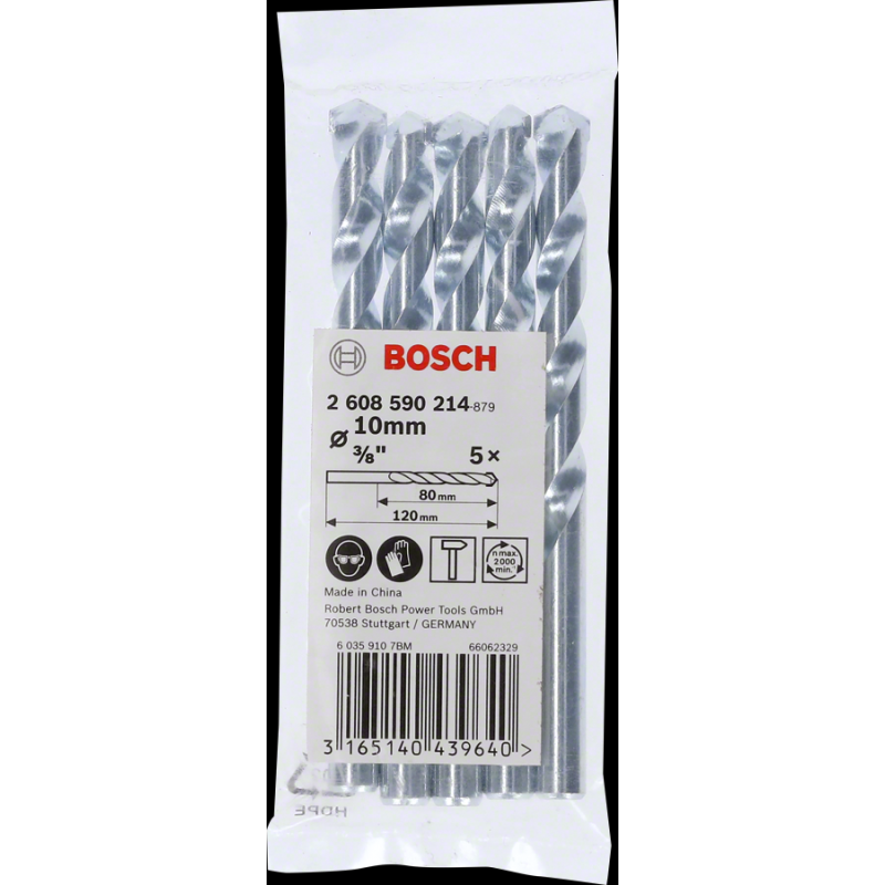 Bosch CYL-1 Taş Matkap Ucu 10*120 mm 5 li