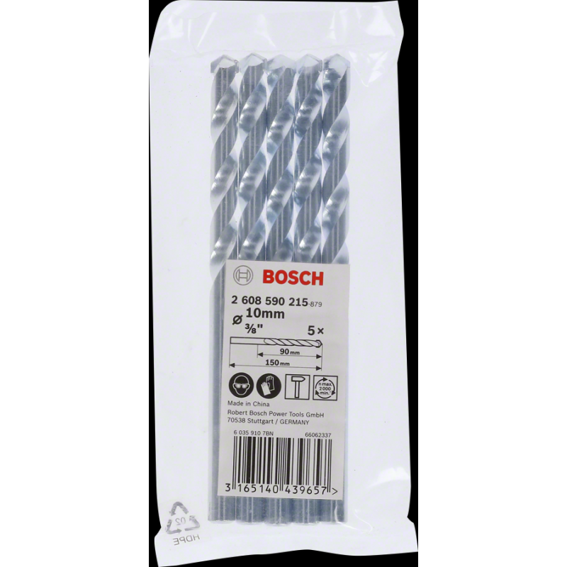 Bosch CYL-1 Taş Matkap Ucu 10*150 mm 5 li