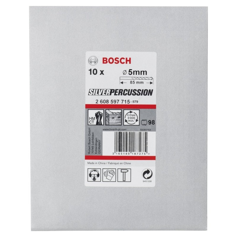 Bosch CYL-3 Beton Matkap Ucu 5*85 mm 10 lu